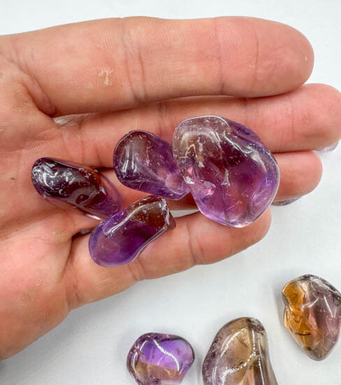 Ametrine Tumbled (100gr bag)