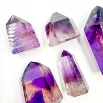 Ametrine Polished Points (7 pieces lot)