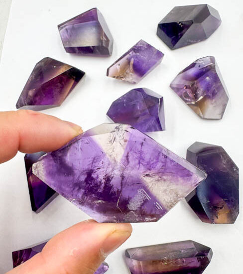 Ametrine Free Forms (11 pieces lot)