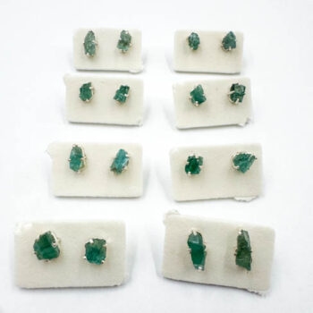 Watermelon Tourmaline Rings 2-Stone (Sterling Silver)