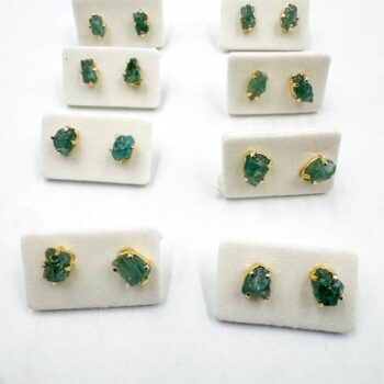 Watermelon Tourmaline Rings 2-Stone (Sterling Silver)